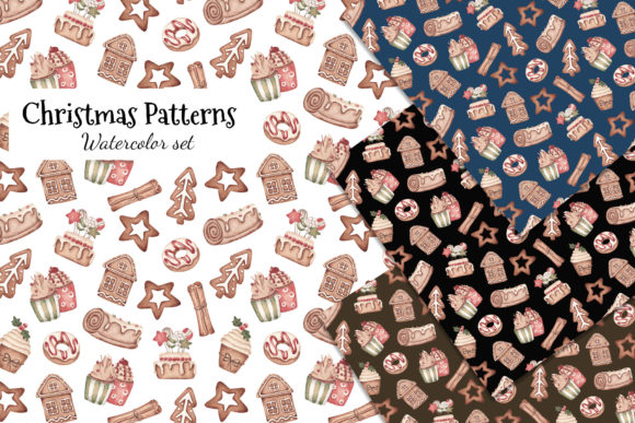 Christmas Patterns Set: Creative Solutions for Festive Design