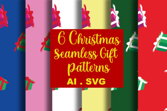 Christmas Seamless Gift Patterns