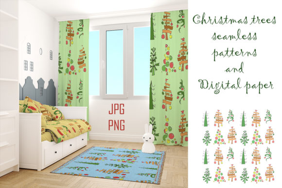 Christmas Trees Seamless Patterns: Creative Solutions for Holiday Designs