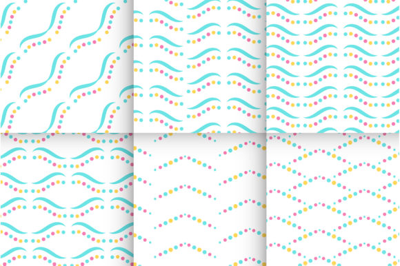 Cute Seamless Patterns for Little Baby