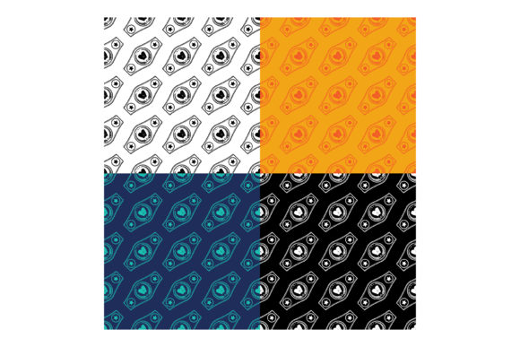 Patterns with Sport Belt of Boxing Champ