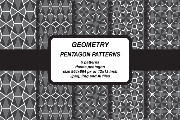 Simple Pentagon Patterns: A Creative and Versatile Design Solution