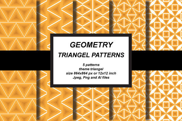 Triangle Patterns: Creative Geometry for Designers